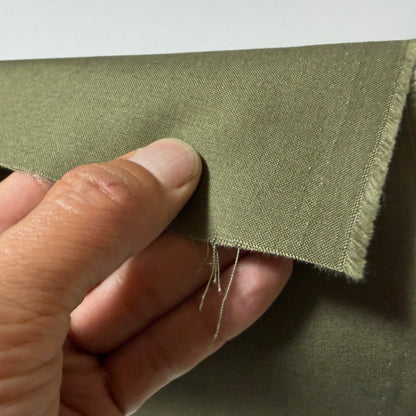 Okayama Fabric | 6oz Khaki Cotton Oxford Japanese Fabric