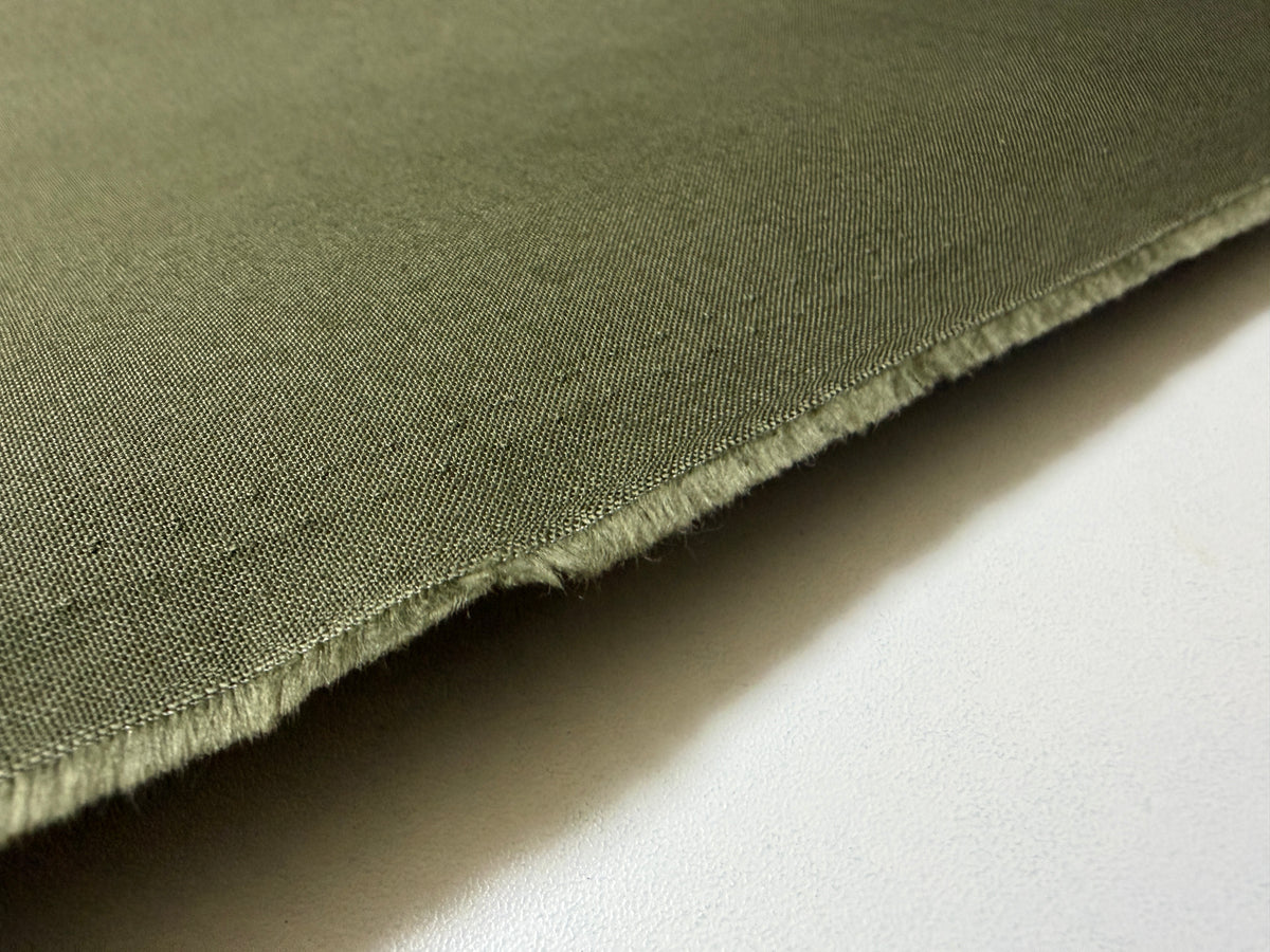 Okayama Fabric | 6oz Khaki Cotton Oxford Japanese Fabric