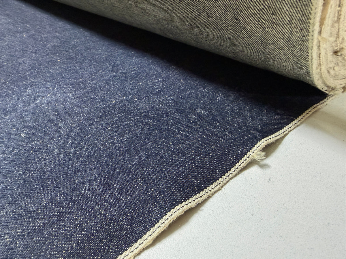 Okayama Denim | 14.8 oz Indigo Japanese Fabric Black Selvage
