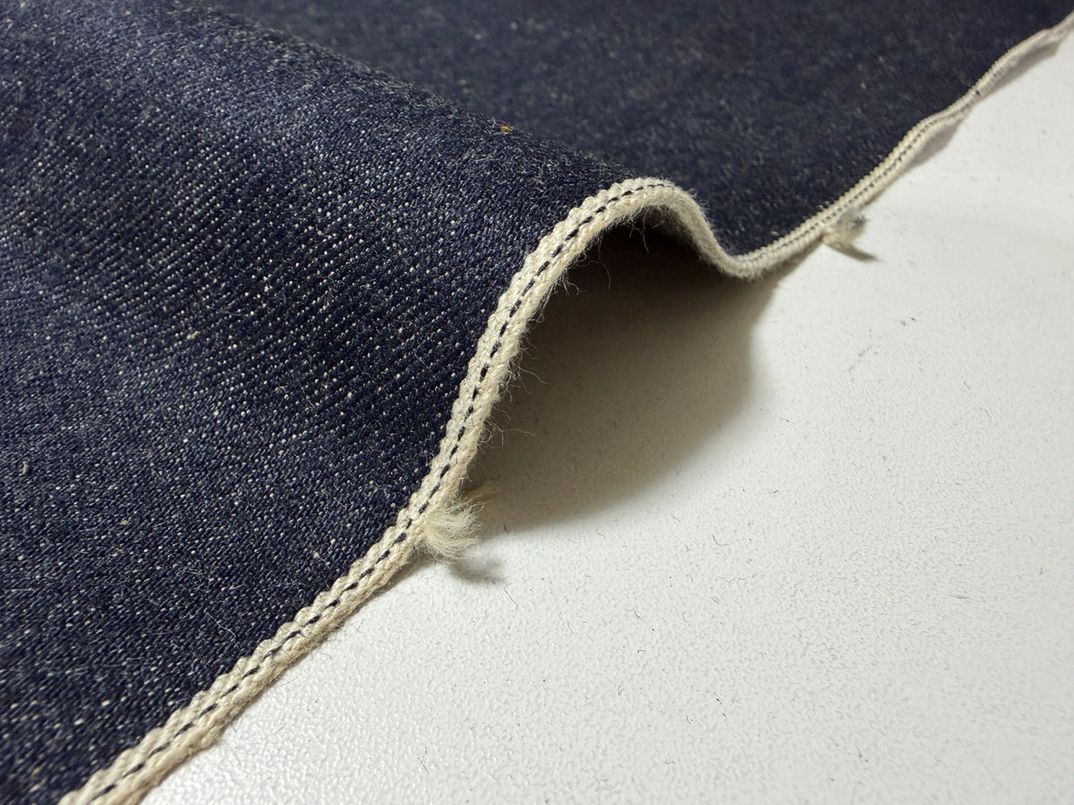 Okayama Denim | 14.8 oz Indigo Japanese Fabric Black Selvage