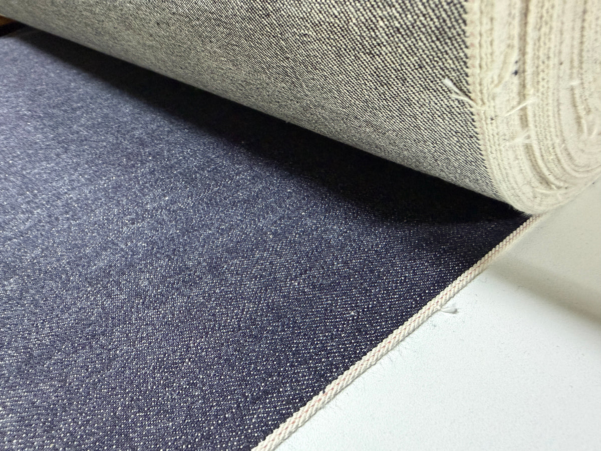 Okayama Denim | 13 oz Indigo Japanese selvage denim Fabric By Yard