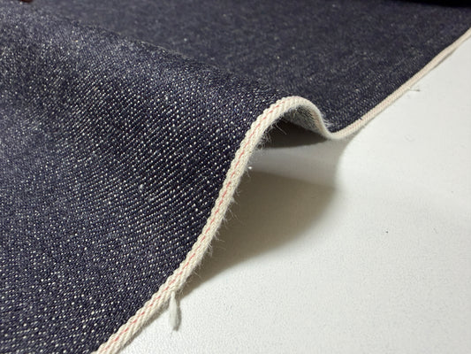 Okayama Denim | 13 oz Indigo Japanese selvage denim Fabric by Yard