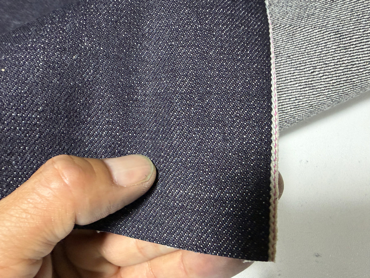 Okayama Denim | 14.9 oz Indigo Selvage Japanese Blue Fabric