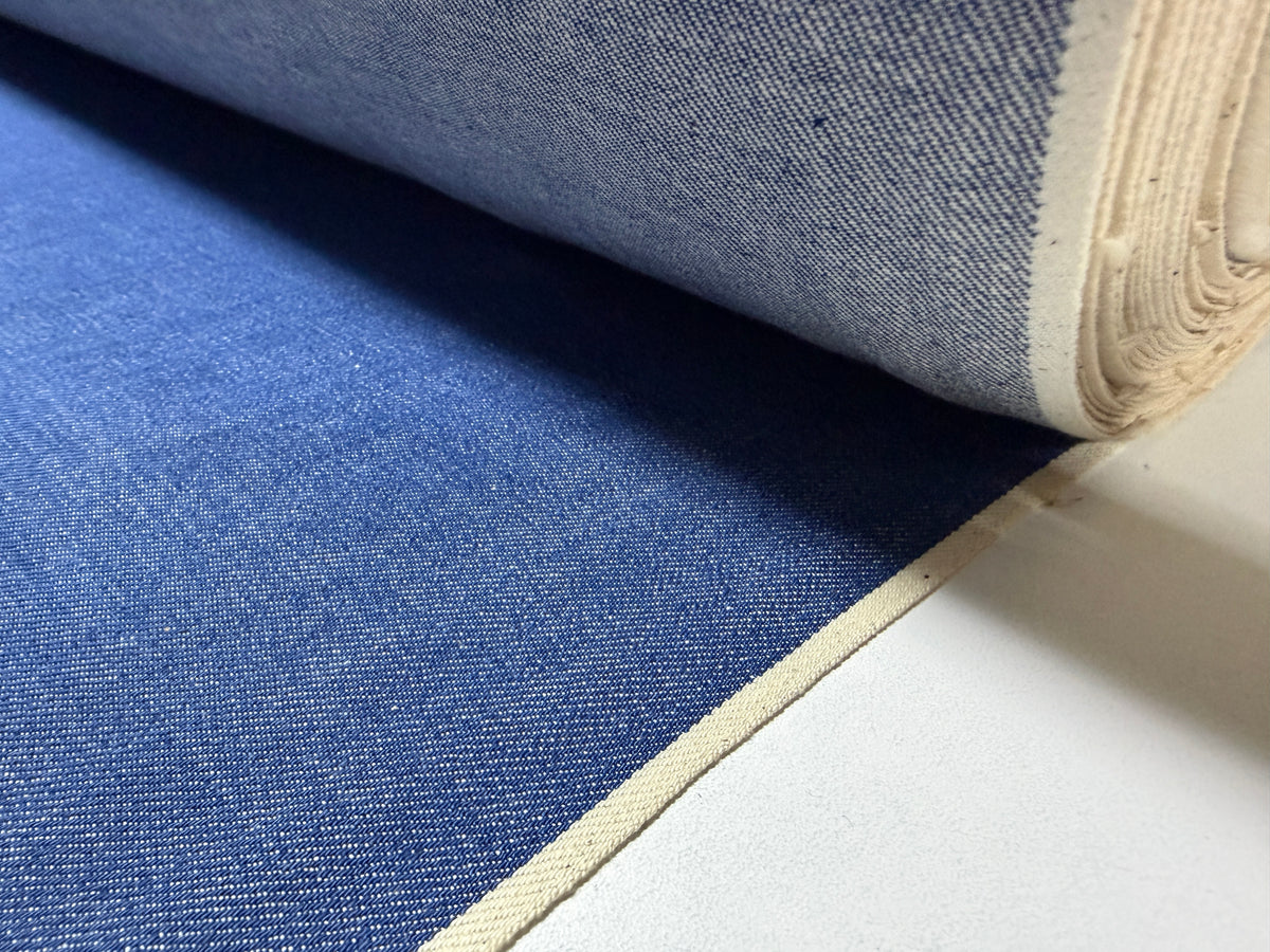 Okayama Denim | 9.5 oz Japanese Indigo Light Blue Selvage Denim