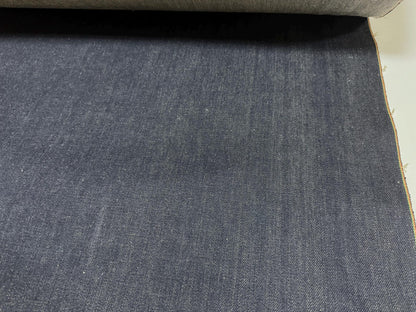 Okayama Denim | 21oz Japanese Heavy Ounce Indigo Selvage fabric showcasing rich blue texture.