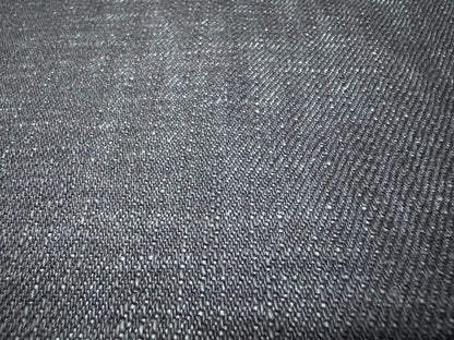 Okayama Denim fabric showcasing 20 oz Japanese heavy ounce indigo selvage denim texture.